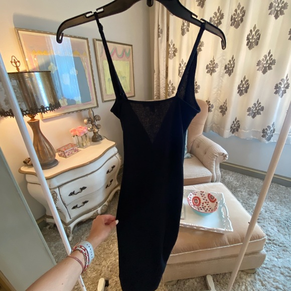 H&M Black Midi Dress - Picture 3 of 5